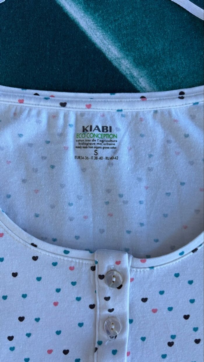 T-shirt Kiabi taille 36/S en parfait état - photo numéro 8