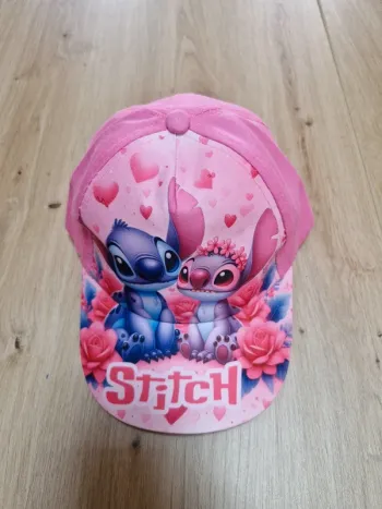 Casquette rose Stitch – Disney- Neuf