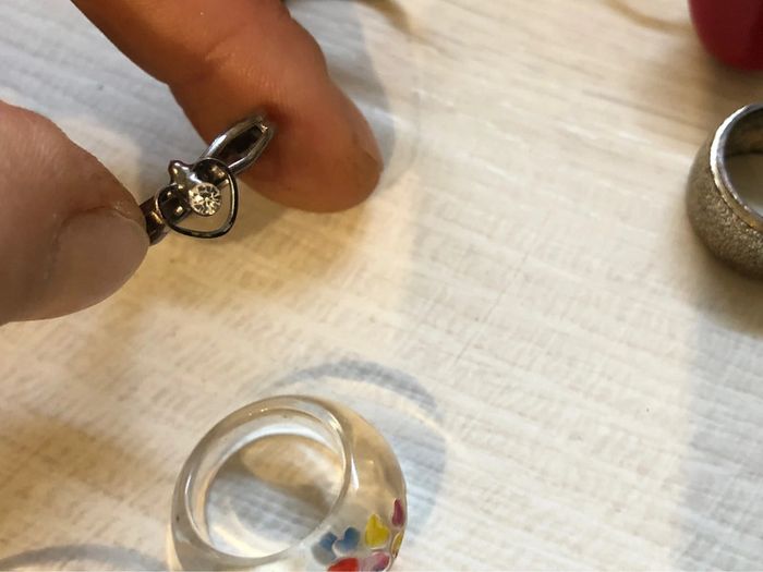 Lot de neuf bague enfant 45 et réglable - photo numéro 4