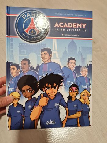 BD PSG Academy n°8 L'heure de vérité 