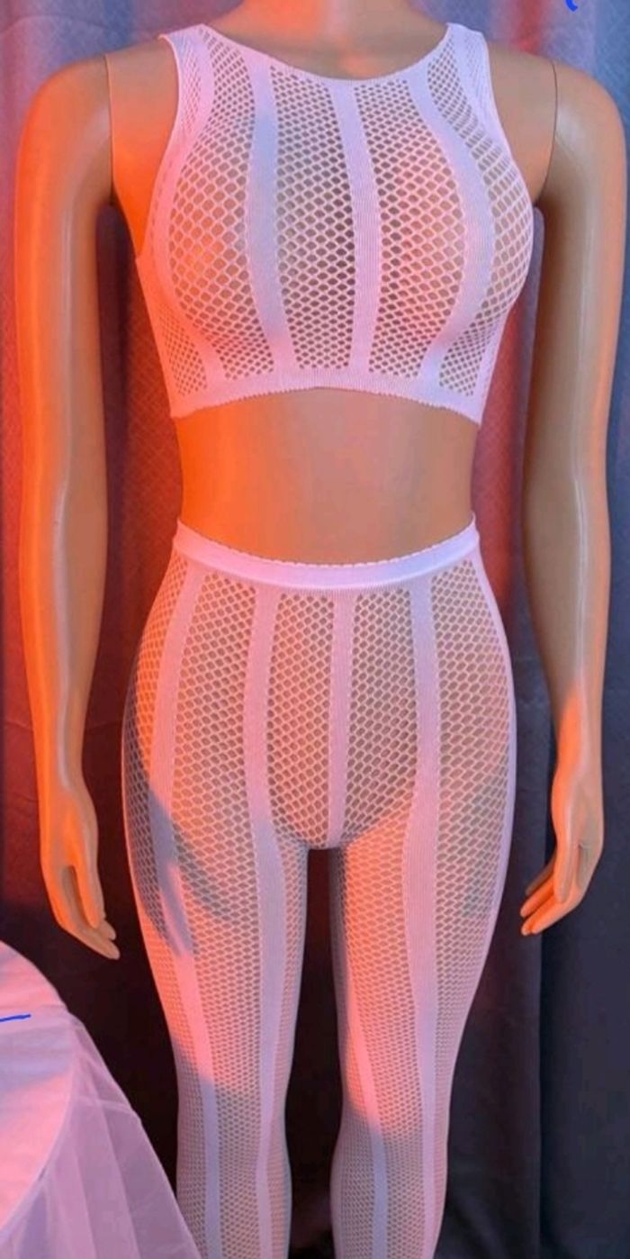 Tenue fluorescente taille unique du xs au xl - photo numéro 2