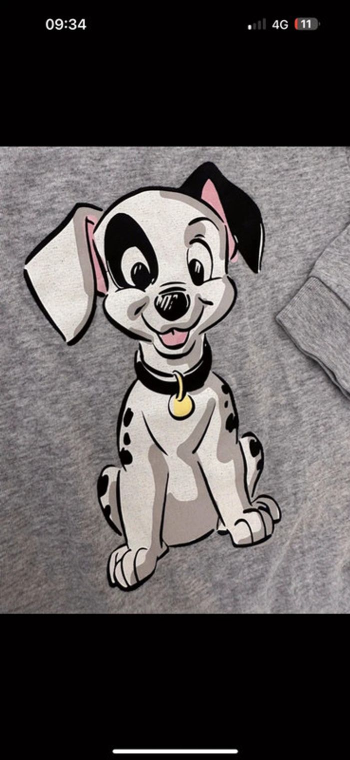 Pyj dalmat 1 pièce gris - photo numéro 2