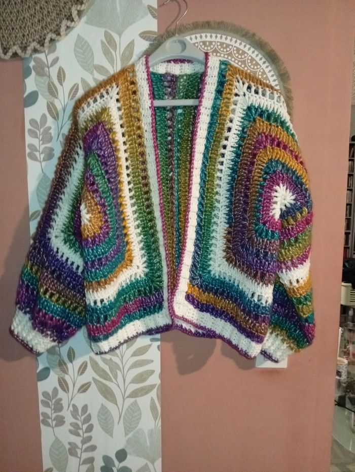 gilet au crochet