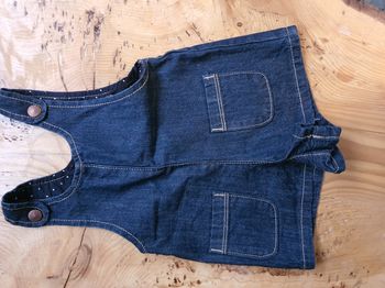 Combinaison short en jean