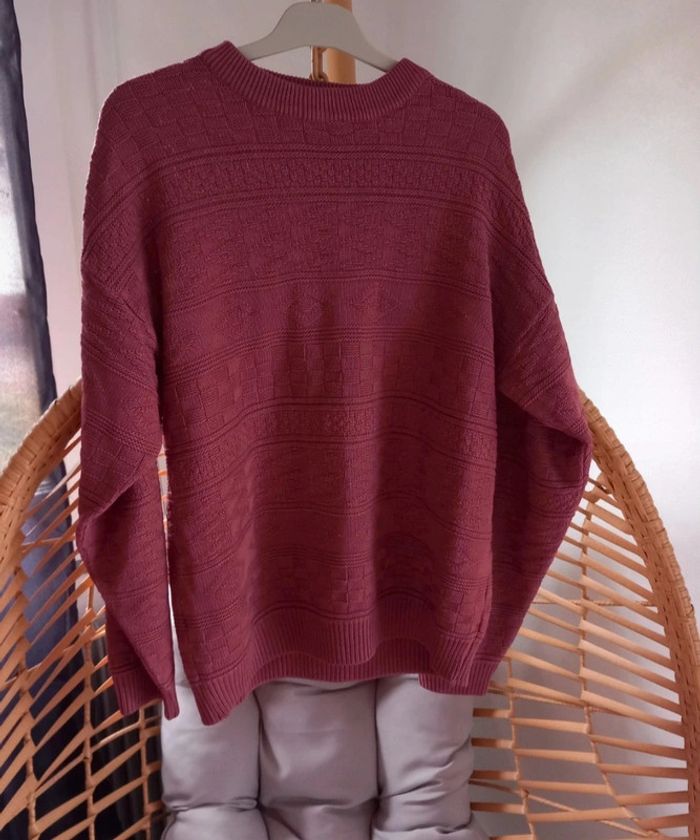 Pull à motifs manches longues femme taille 46
