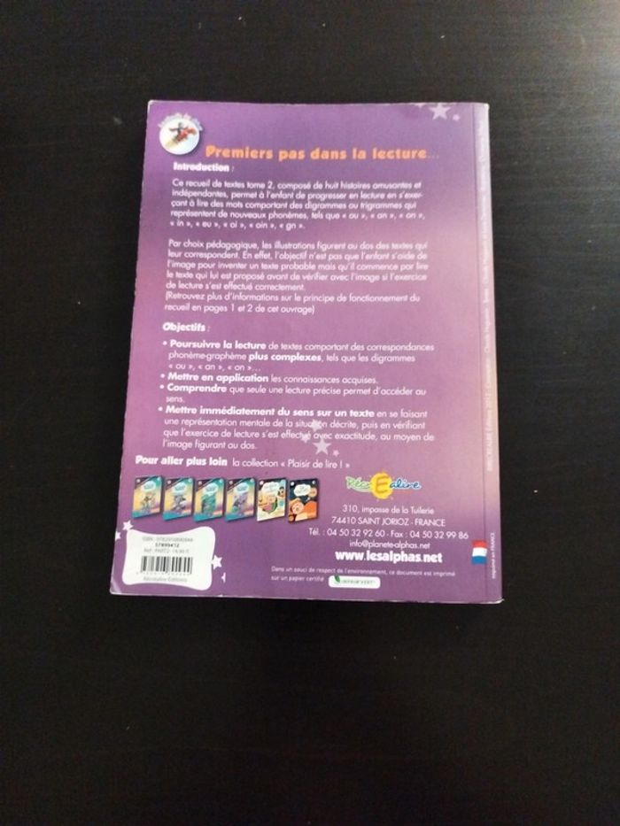 Mes premières lectures - les alphas - tome 2 - photo numéro 2