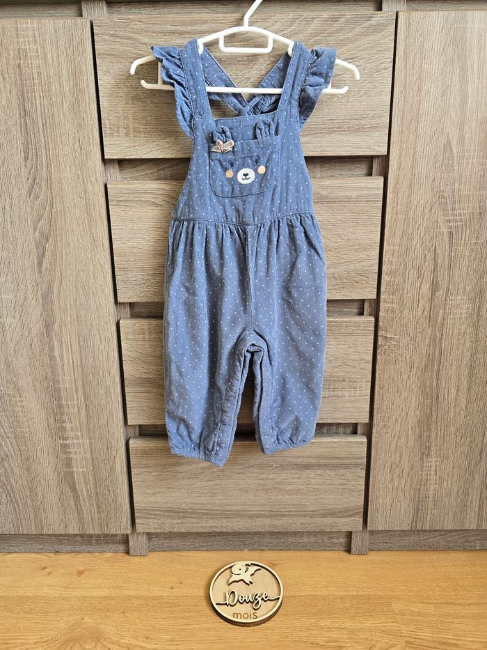 Vêtement Bébé Fille - Salopette - Sergent Major - 12 mois 74 cm