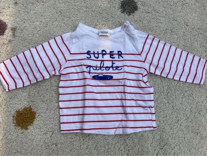 Lot de 5 tee-shirts 9 mois - photo numéro 3