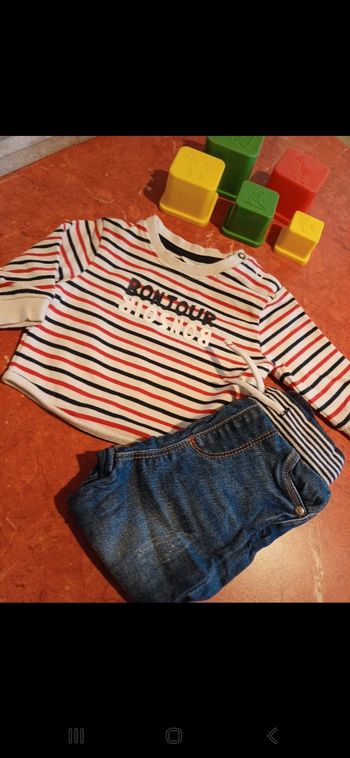 Ensemble bébé taille 3 mois