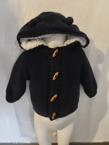 Veste moutonné Kiabi