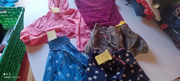 Lot vêtements fille hiver