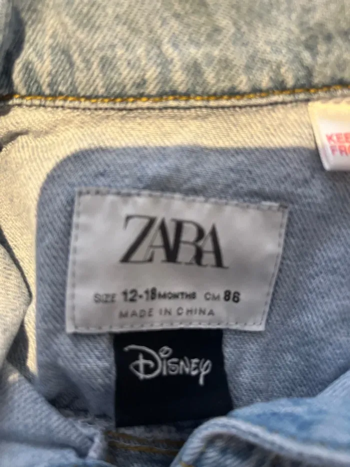 Veste en Jeans Zara/Minnie - photo numéro 5