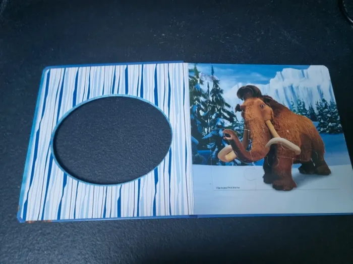 Livre puzzle l'âge de glace - photo numéro 3