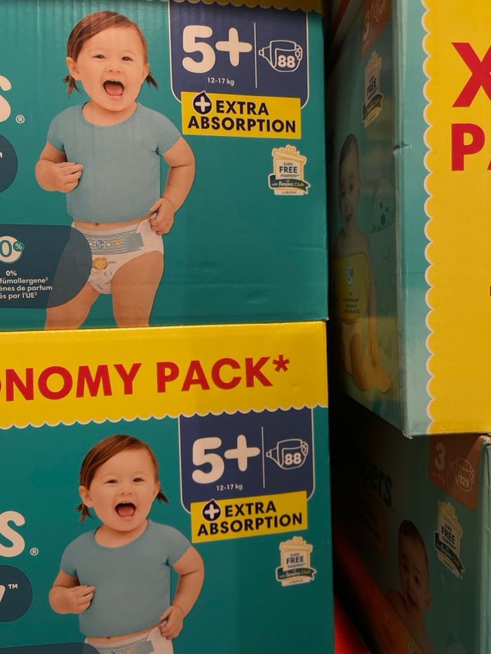 Pampers taille 5+ couche - photo numéro 2