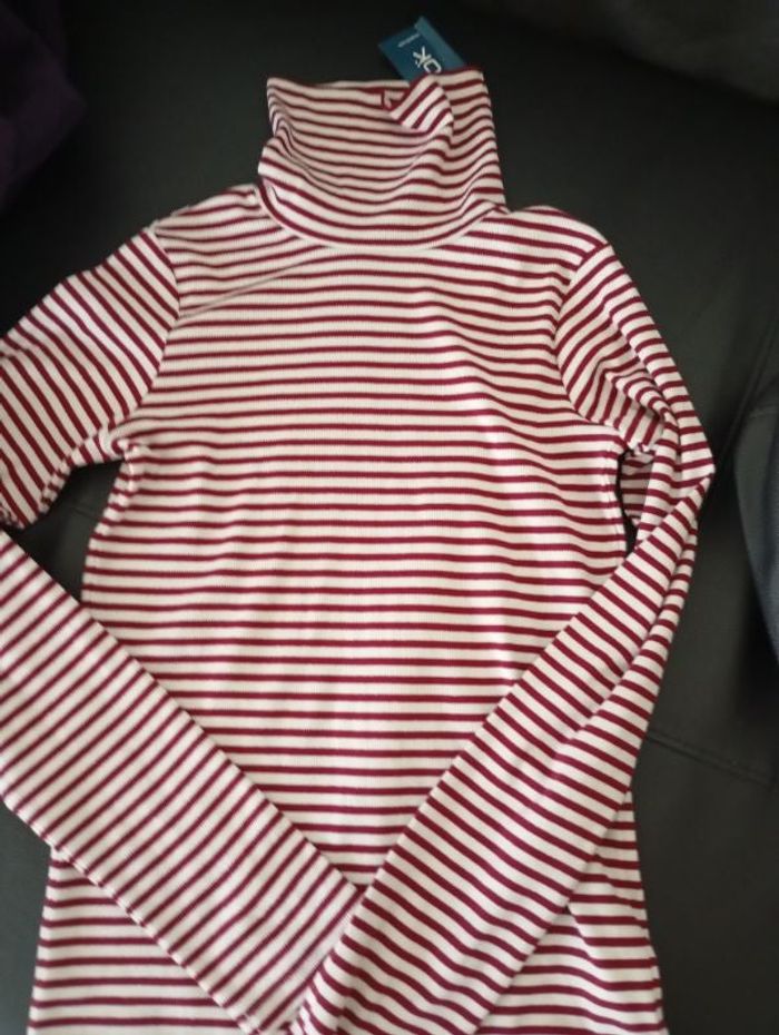 Sous pull col roulé 14 ans fille neuf