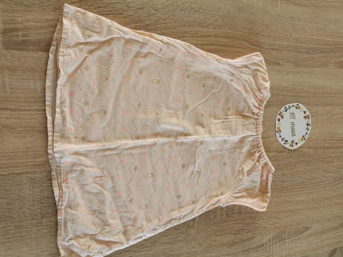 Lot bébé 18mois fille combishort,combi, jupe et robe gemo, tao, mes petits cailloux et orchestra - photo numéro 9