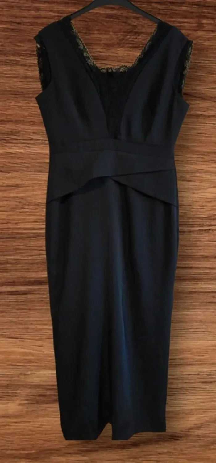 🖤 Élégante robe noire Bcbg Mac Azria - Taille 40/42 (US 12)