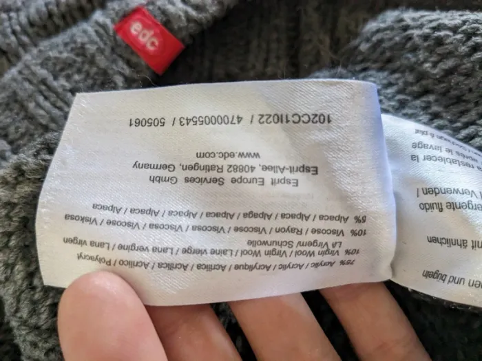 Pull long EDC by Esprit - photo numéro 8