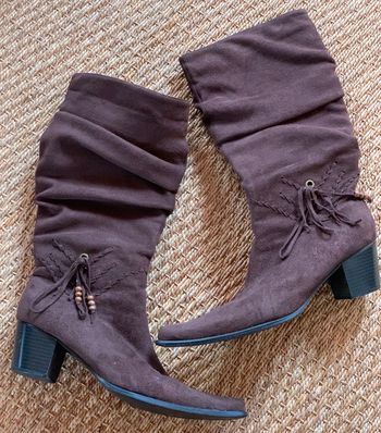 bottes en daim fantaisies