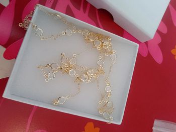 Chaîne un mètre avec connecteur en verre