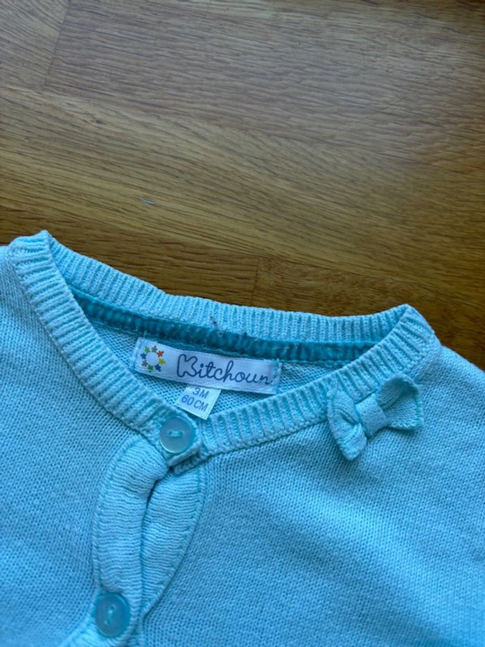 Gilet Kitchoun 3 mois fille - photo numéro 2