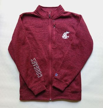 Veste Zippée Champion Taille S Couleur Rouge. Cougars