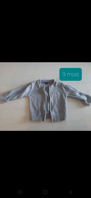 Gilet 9 mois