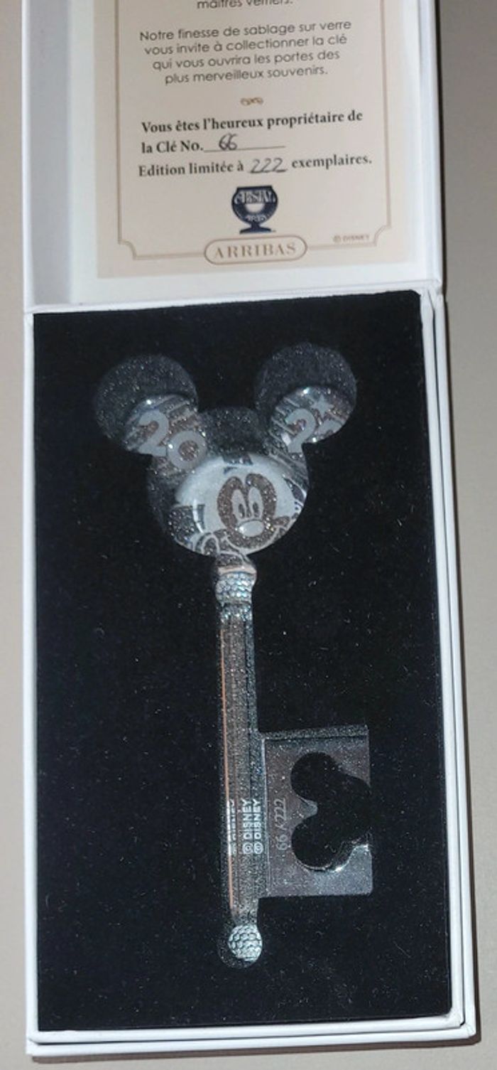 Cle llave key arribas mickey 2022 disney - photo numéro 6