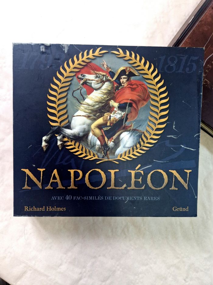 Coffret  , livre , collection  , Napoléon  Avec 40 Fac-Similés De Documents Rares - photo numéro 2
