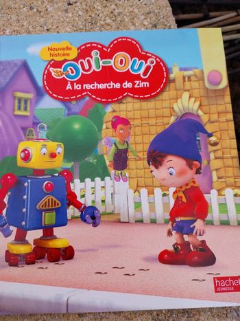 Livre oui oui à la recherche de zim