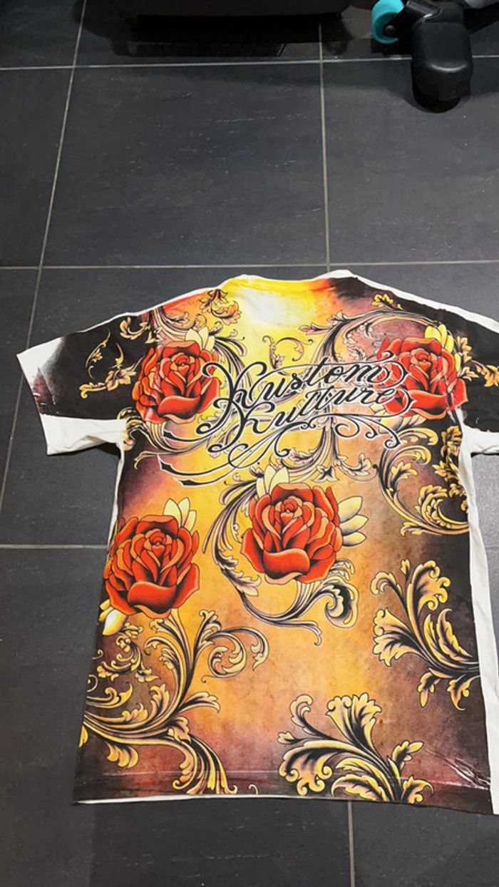 Pièce rare Tshirt M Kustom Kulture 100 % coton - photo numéro 6