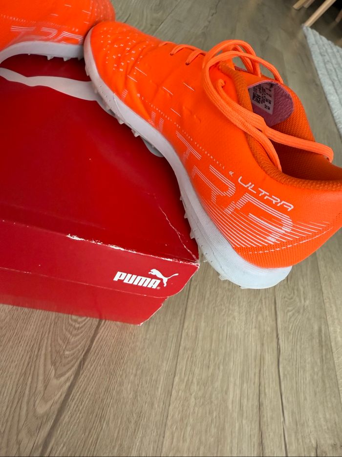 Chaussures de futsal / indoor orange mixte - Taille 38 - photo numéro 3