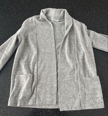 Gémo - gilet gris avec poches fille 6 ans