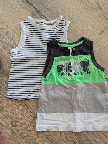 Lot de t-shirt été