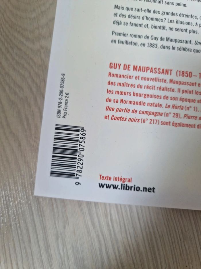 Livre une vie - photo numéro 2
