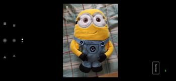 Peluche doudou Minion