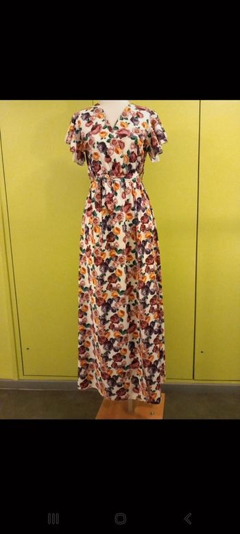 Robe longues fleuris