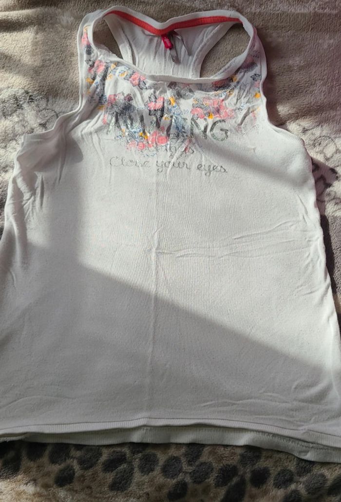 Débardeur t-shirt 8 ans fille orchestra