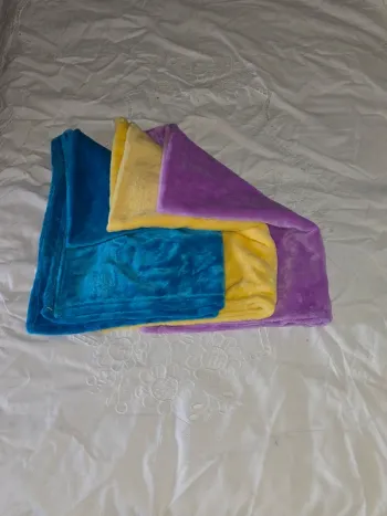 lot de plaid bébé 70x100cm neufs