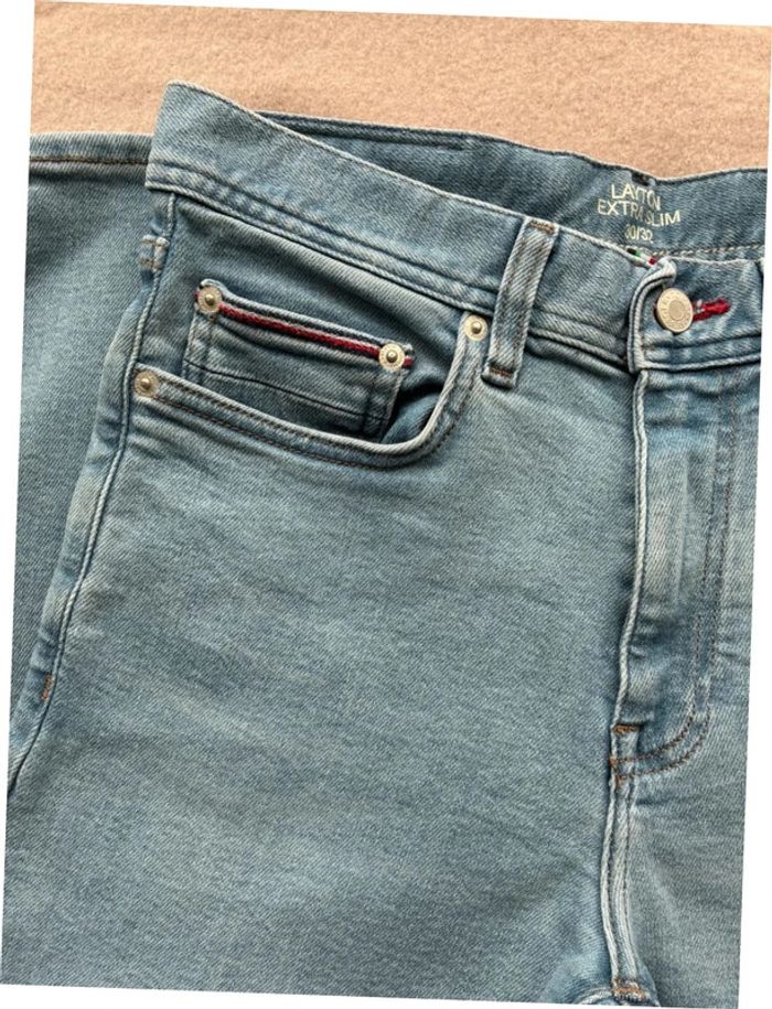 Jeans Tommy Hilfiger Layton extra slim homme W30L32 comme neuf - photo numéro 6