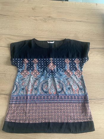 Tee shirt femme mosaïque
