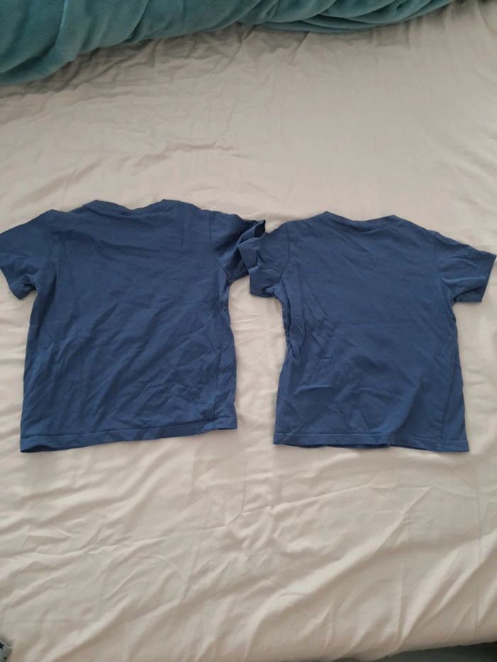 Lot 2 t shirt coton été bébé enfant garçon 92cm 1an et demi à 2ans h&m - photo numéro 2