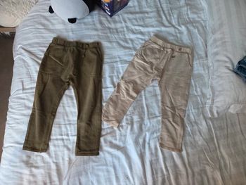 Lot 2 pantalons été verbaudet