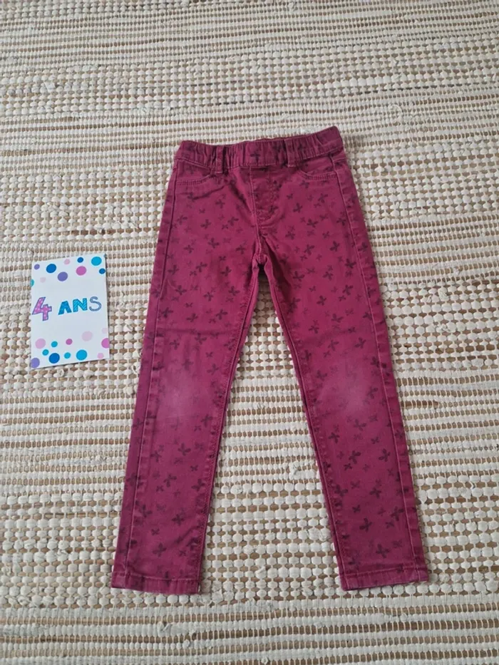 📌 Pantalon fille Inextenso - Taille 4 ans - photo numéro 2