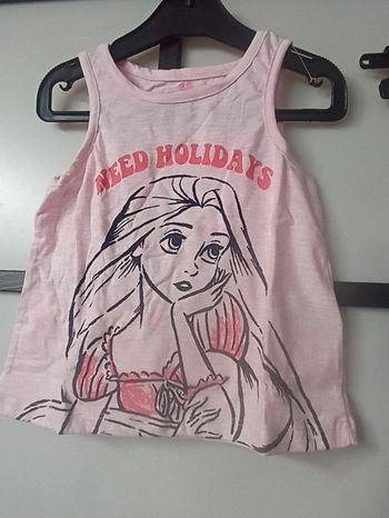 Débardeur Disney princesses 6 ans