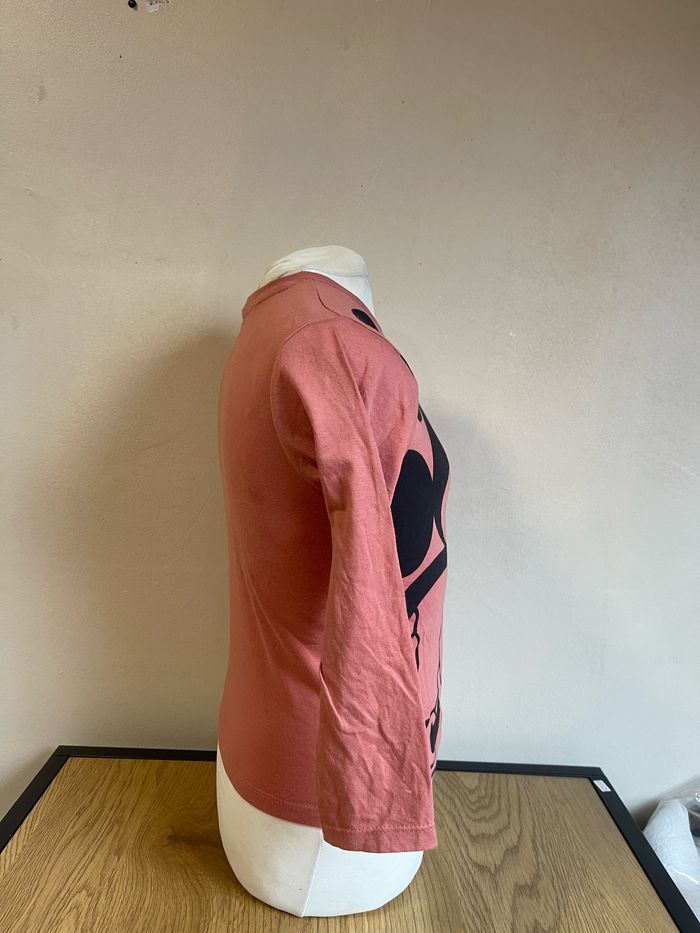 T shirt ML fille taille 104/110 - photo numéro 2