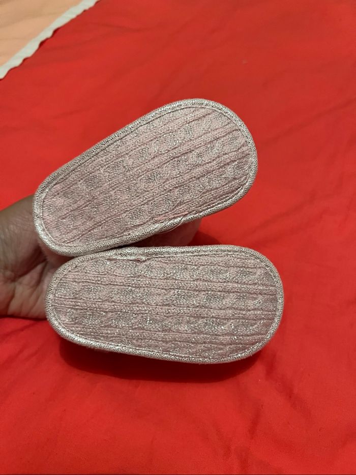 Paire de bottes bébé fille pointure 19 bon état - photo numéro 5