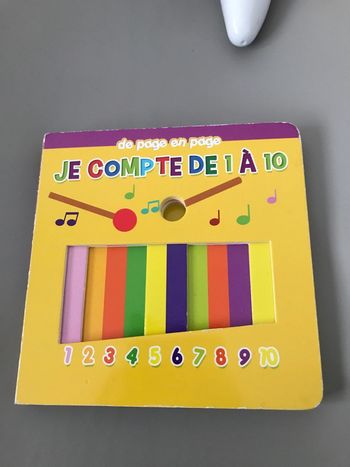 Livre Je. Compte de 1 à 10