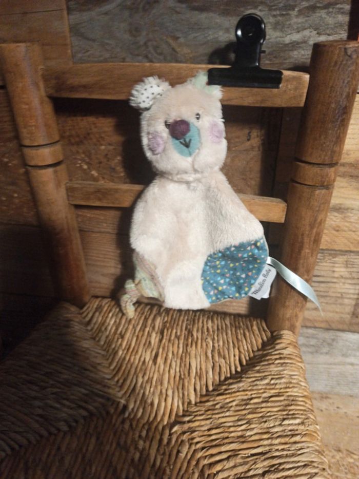 Doudou ours Moulin roty les jolis trop beaux tbe - photo numéro 2