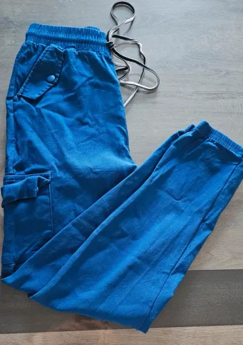 Cargo bleu électrique 12 / 13 ans